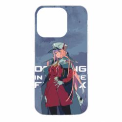 Чехол для iPhone 14 Pro DITF Zero Two Art - PrintSalon