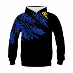 Дитяче 3D худі Колоски! - PrintSalon