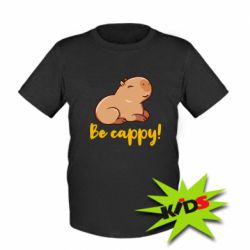 Детская футболка Be Cappy! - PrintSalon