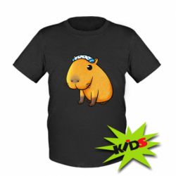 Детская футболка Capybara Art - PrintSalon
