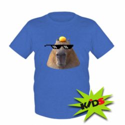 Дитяча футболка Capybara cool-PrintSalon Дитяча футболка Capybara cool