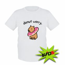 Детская футболка Donut Worry - PrintSalon