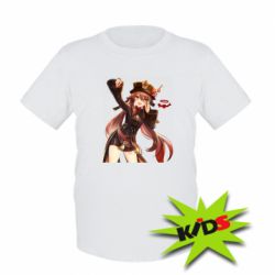 Детская футболка Ху Тао Геншин - PrintSalon