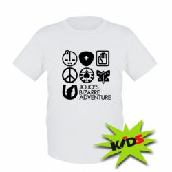 Дитяча футболка JoJo Symbols - PrintSalon