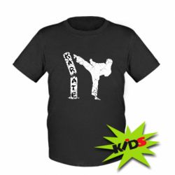 Детская футболка Каратэ удар - PrintSalon
