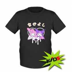 Детская футболка Kuromi and My Melody - PrintSalon