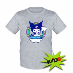 Дитяча футболка Kuromi Rainbow - PrintSalon
