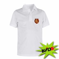 Детское поло Cтарая эмблема Гриффиндор - PrintSalon