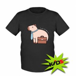 Дитяча футболка Time To Work - PrintSalon