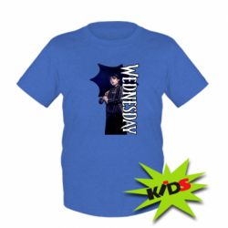 Детская футболка Wendesday Addams - PrintSalon