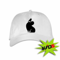 Дитяча кепка Копібара та Пташка - PrintSalon