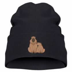 Детская шапка Две капибары - PrintSalon