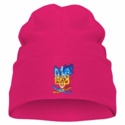 Детская шапка Горящий гербу Украины - PrintSalon