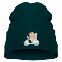 Детская шапка Капибара и Морская свинка - PrintSalon