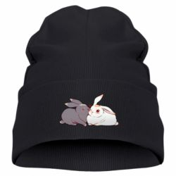 Детская шапка Кролики Вэй и Лань - PrintSalon