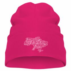 Детская шапка Map Ukraine - PrintSalon