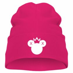 Детская шапка Mickey with a crown - PrintSalon