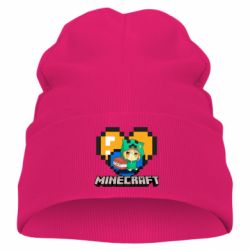Дитяча шапка Minecraft Girl - PrintSalon