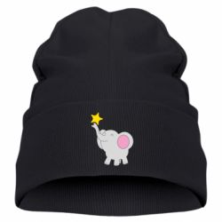 Детская шапка Слон со звездочкой - PrintSalon