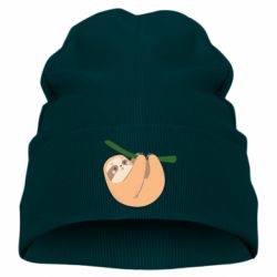 Детская шапка Sloth on a branch - PrintSalon