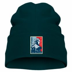 Детская шапка The witcher poster - PrintSalon