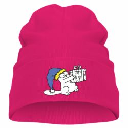 Детская шапка Украинский кот саймона с подарком - PrintSalon