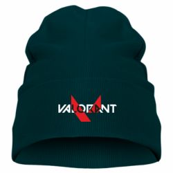 Детская шапка Valorant logo intersection-PrintSalon Детская шапка Valorant logo intersection