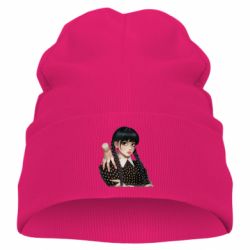 Детская шапка Венсдей и Вещь - PrintSalon