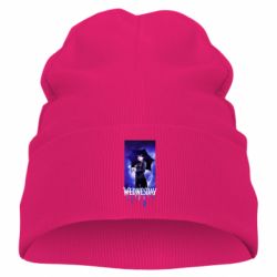 Детская шапка Wednesday Text Logo - PrintSalon