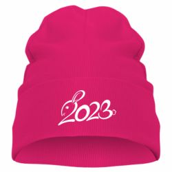 Детская шапка Заяц 2023 - PrintSalon