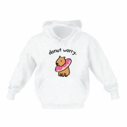 Детское худи Donut Worry - PrintSalon