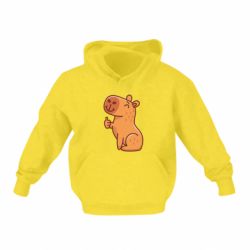 Детское худи Капибара лайк - PrintSalon