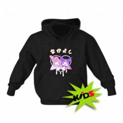 Детское худи Kuromi and My Melody - PrintSalon