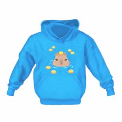 Детское худи Морда капибары - PrintSalon
