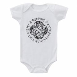 Детский бодик Celtic Dragon and Runes - PrintSalon