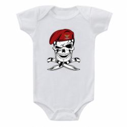 Детский бодик Череп ДШВ - PrintSalon