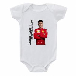 Детский бодик F1 Charles Leclerc - PrintSalon
