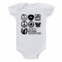 Дитячий бодік JoJo Symbols - PrintSalon