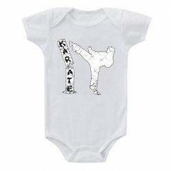 Детский бодик Каратэ удар - PrintSalon