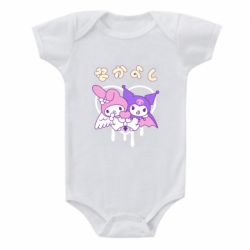 Детский бодик Kuromi and My Melody - PrintSalon