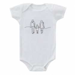 Детский бодик Семья! - PrintSalon