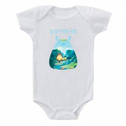 Детский бодик Тоторо на рыбалке - PrintSalon