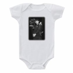 Дитячий бодік Уэнсдэй | Венздей | Wednesday adams.. - PrintSalon