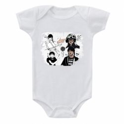 Дитячий бодік Уенздей Аддамс - PrintSalon