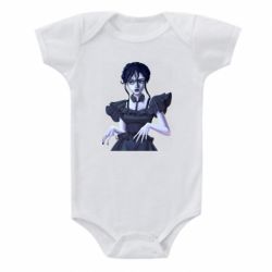 Детский бодик Венздей арт - PrintSalon