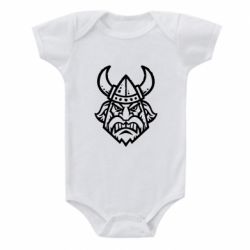 Детский бодик Викинг в Шлеме - PrintSalon