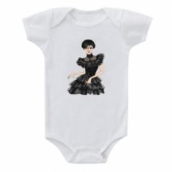 Детский бодик Wednesday Sketch - PrintSalon