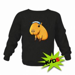 Детский свитшот Capybara Art - PrintSalon