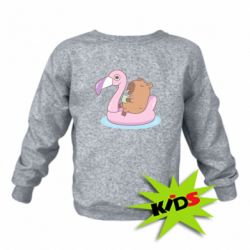 Детский свитшот Capybara Chilling - PrintSalon