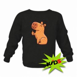 Детский свитшот Капибара лайк - PrintSalon